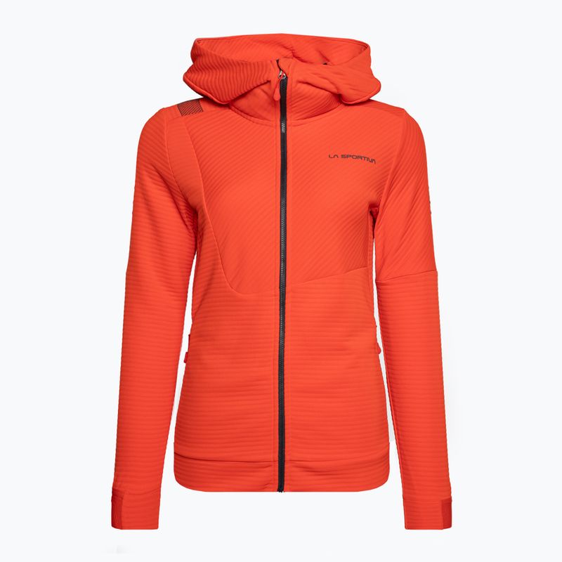 Dámská lezecká mikina LaSportiva Mood Hoody oranžová O65322322