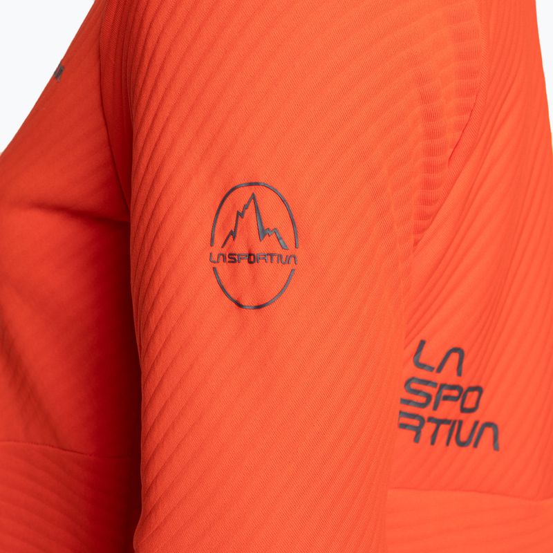 Dámská lezecká mikina LaSportiva Mood Hoody oranžová O65322322 4