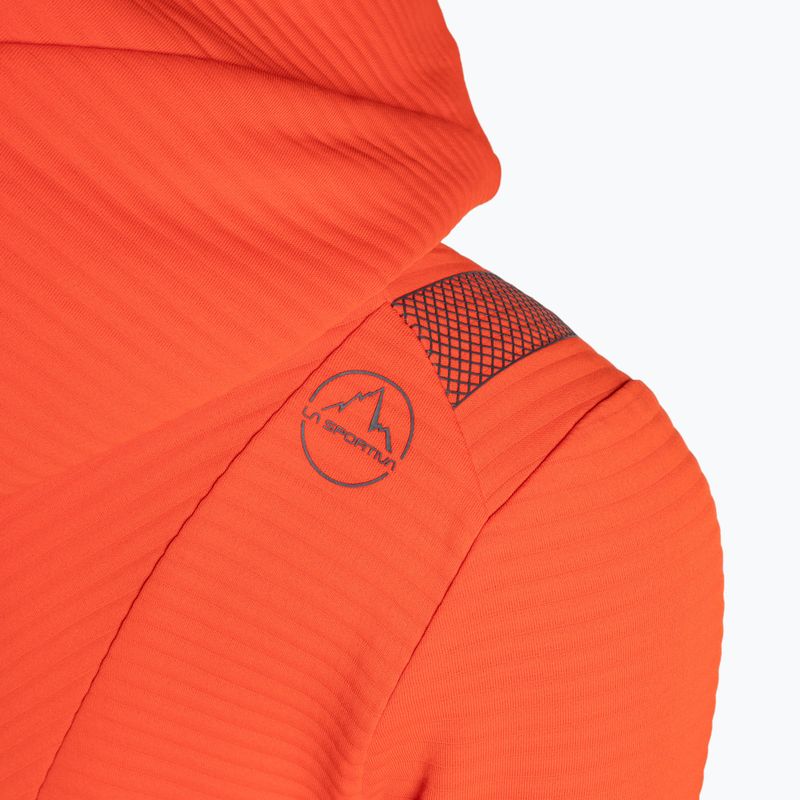 Dámská lezecká mikina LaSportiva Mood Hoody oranžová O65322322 5