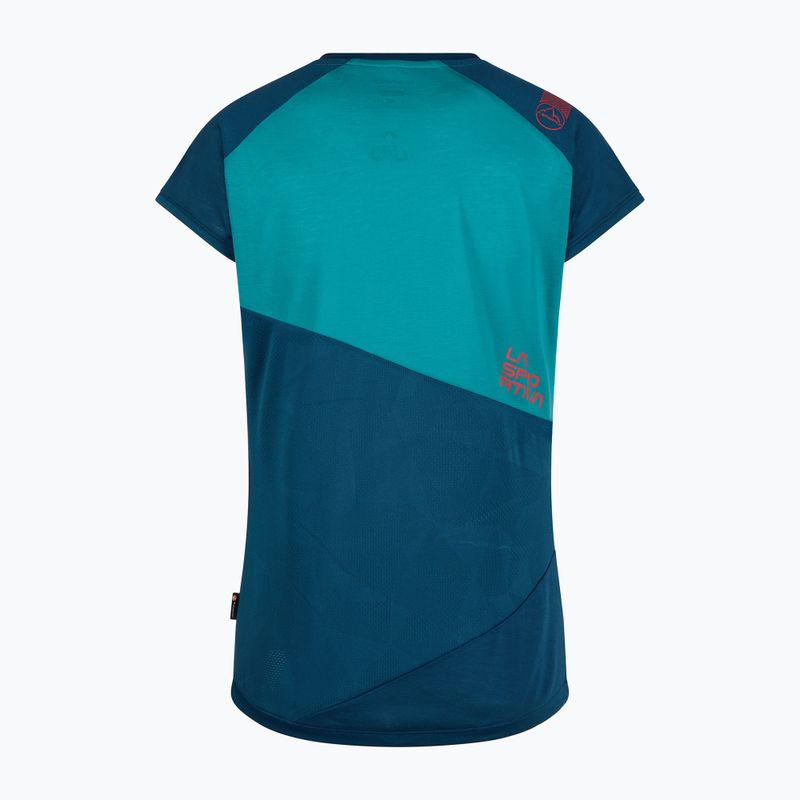 Dámský lezecký top LaSportiva Hold světle a tmavě modrý O81638639 2