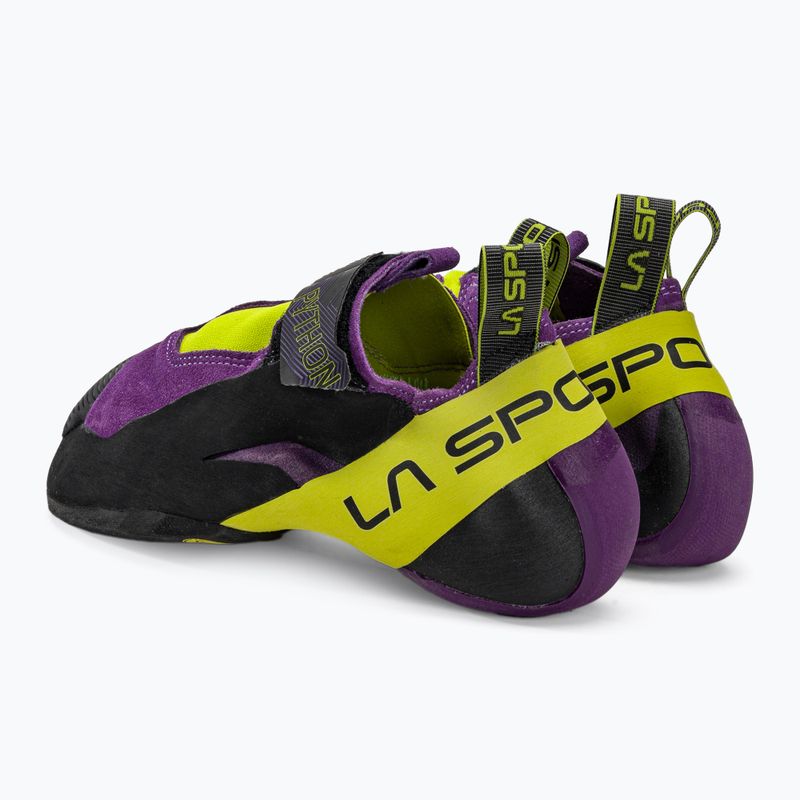 La Sportiva Python pánská lezecká obuv černo-fialová 20V500729 3
