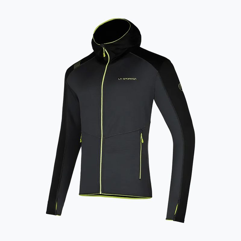 Pánská trekingová mikina La Sportiva Upendo Hoody carbon/lime punch 7
