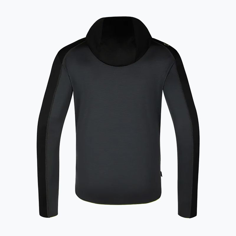 Pánská trekingová mikina La Sportiva Upendo Hoody carbon/lime punch 8
