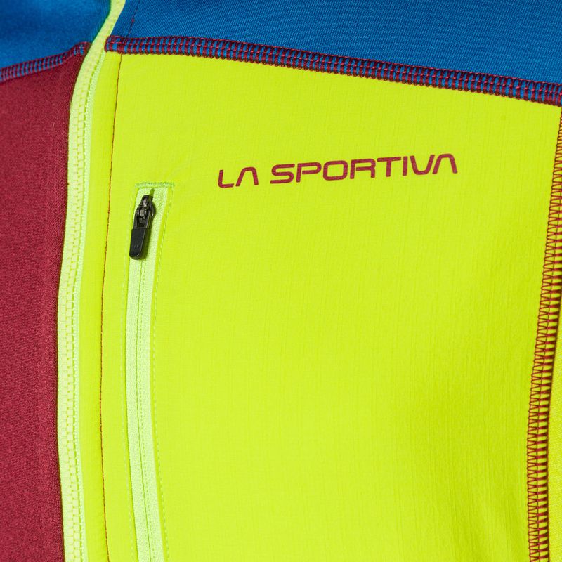 Pánská trekingová mikina La Sportiva Elements sangria/electric blue 3