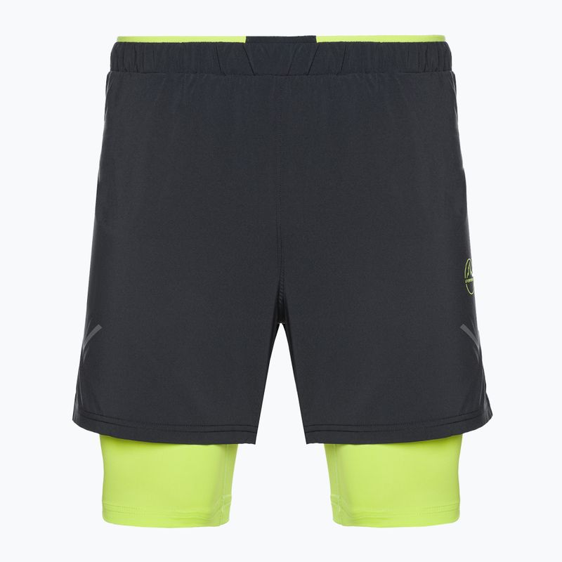 La Sportiva Trail Bite pánské běžecké šortky černá/žlutá P79999729