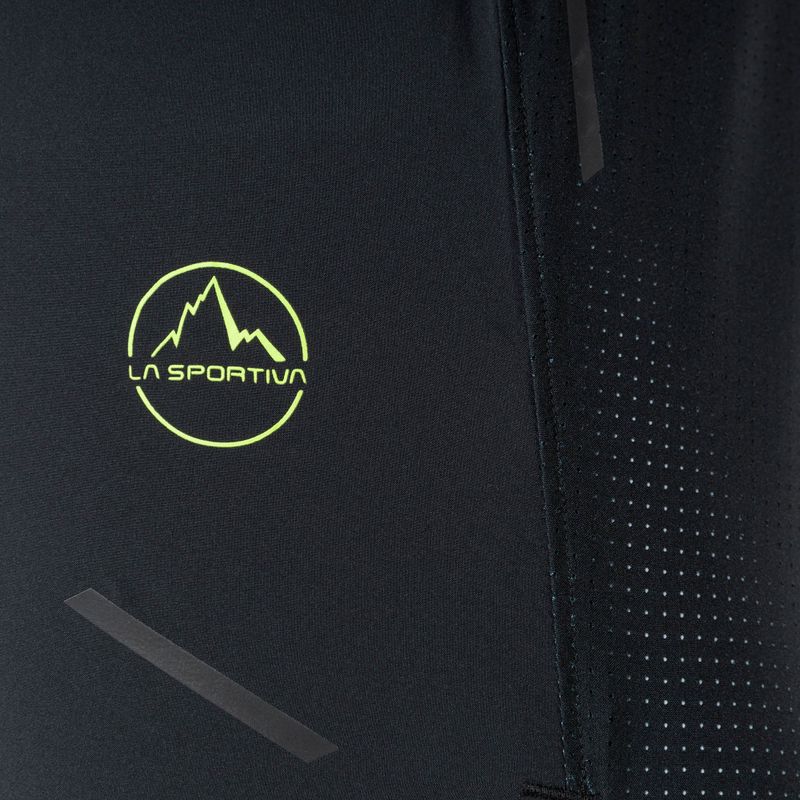 La Sportiva Trail Bite pánské běžecké šortky černá/žlutá P79999729 3
