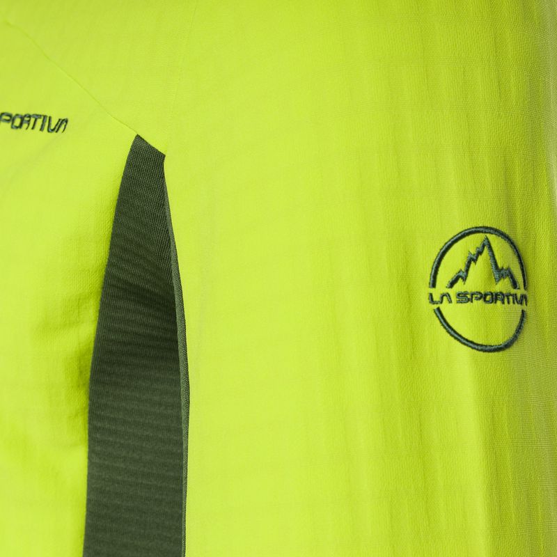Pánská trekingová mikina La Sportiva Session Tech Hoody forest/lime punch 9