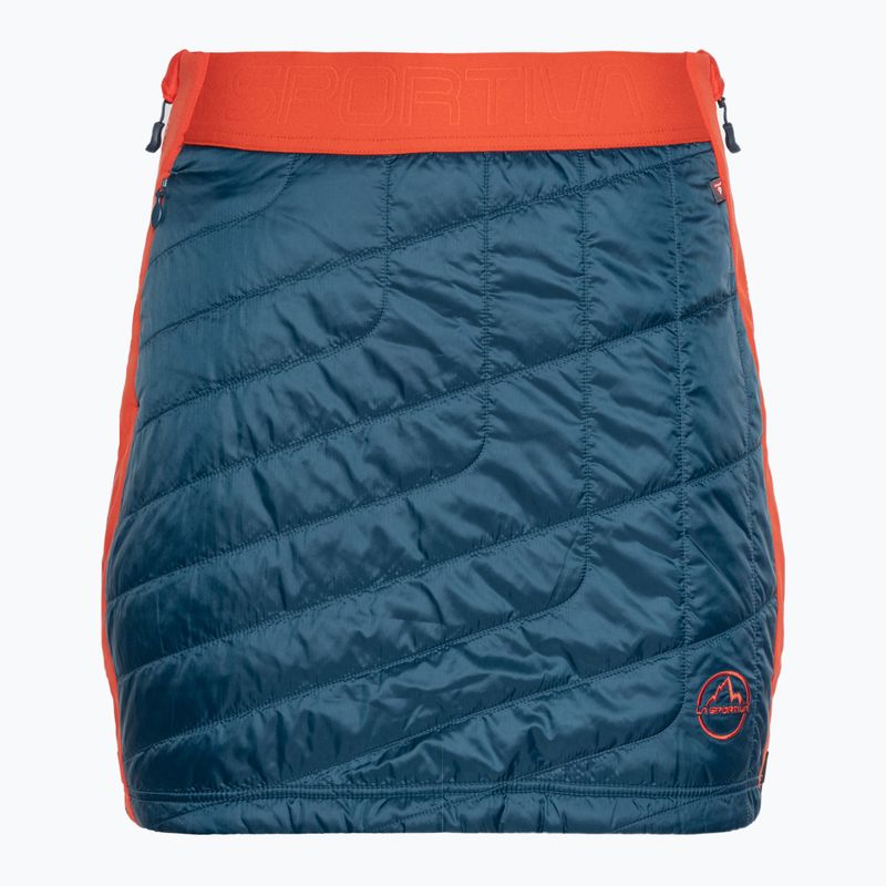 Turistická sukně La Sportiva Warm Up Primaloft storm blue/cherry tomato