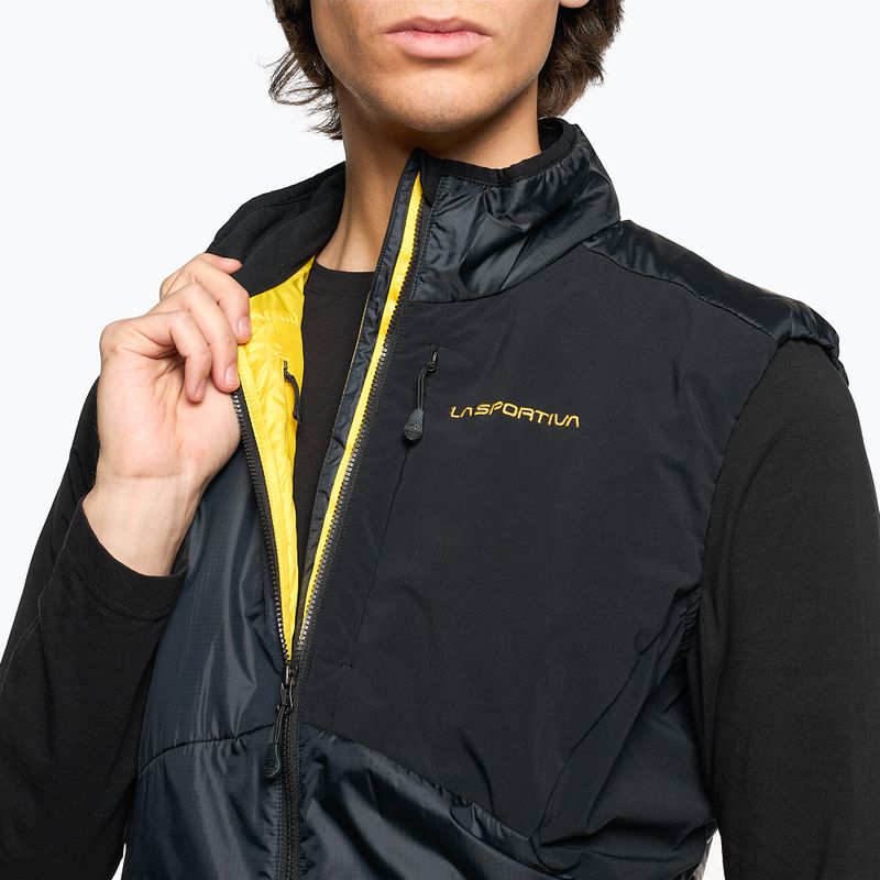 Pánská trekingová vesta La Sportiva Ascent Primaloft Vest černá 4