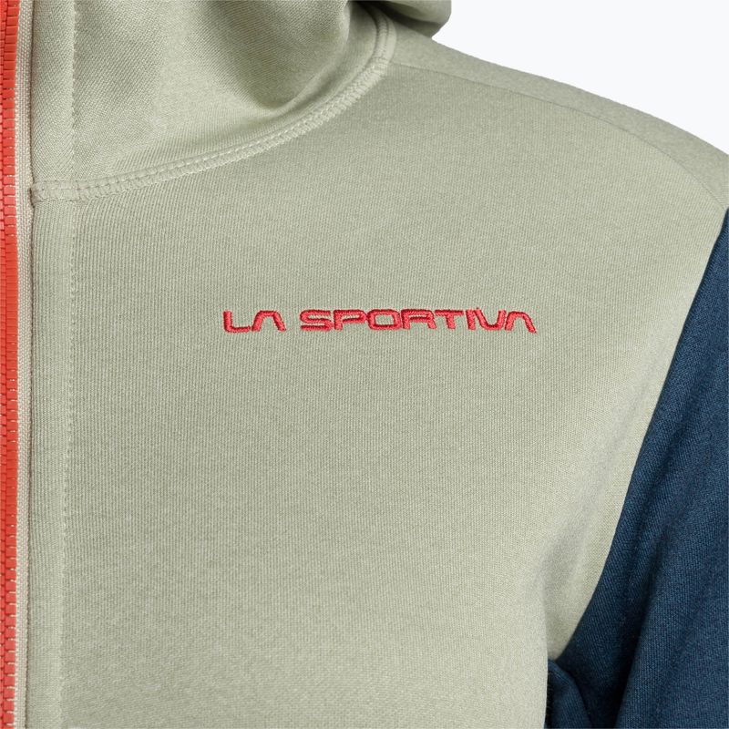La Sportiva Cosmic Hoody tea/storm blue dámská trekingová mikina 3