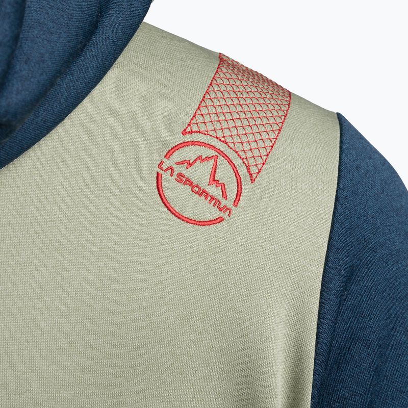 La Sportiva Cosmic Hoody tea/storm blue dámská trekingová mikina 5