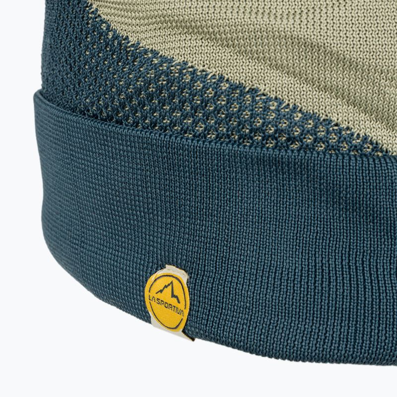 La Sportiva Knitty Beanie storm blue/tea zimní čepice 4
