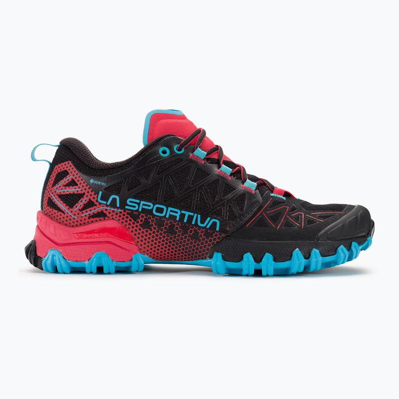 La Sportiva Bushido II GTX black/hibiscus dámská běžecká obuv 2