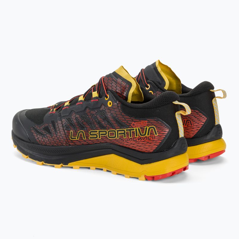 La Sportiva Jackal II Gtx black/yellow pánské běžecké boty 3