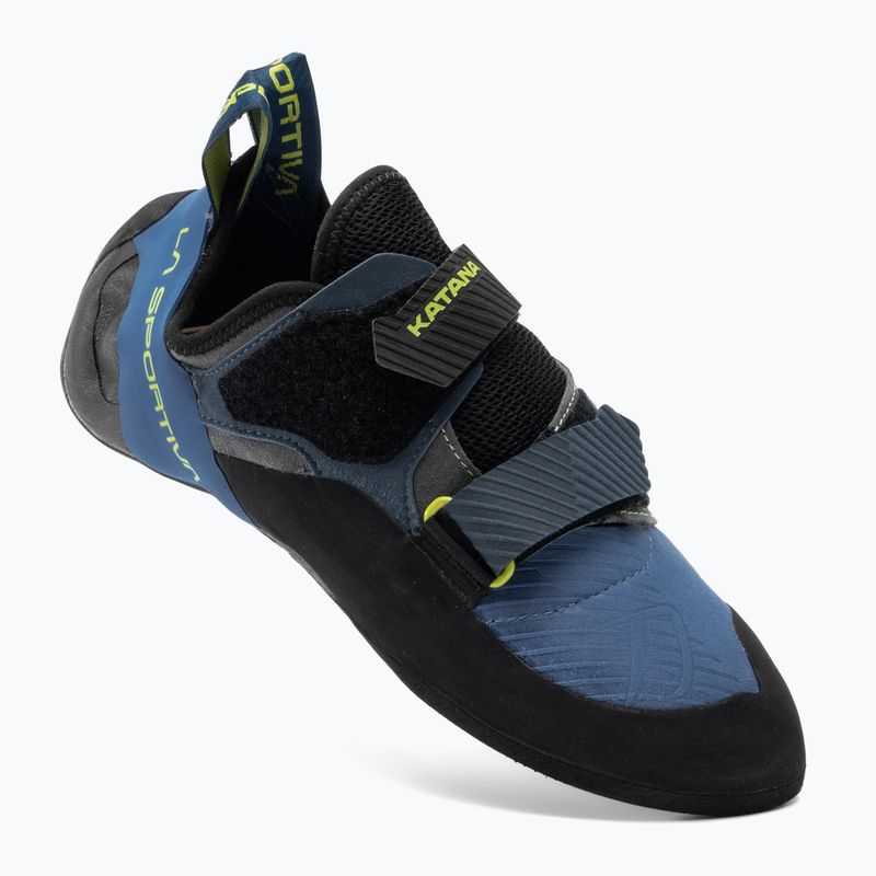 Pánskélezecké boty La Sportiva Katana electric blue/lime punch