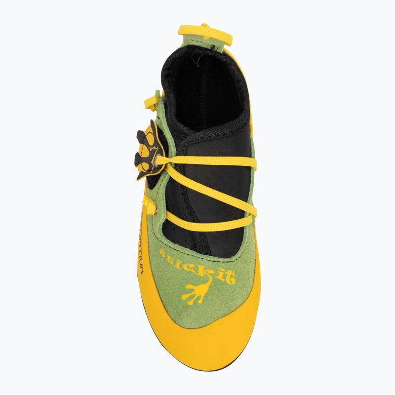 Dětské lezecké boty La Sportiva Stickit lime/yellow 5