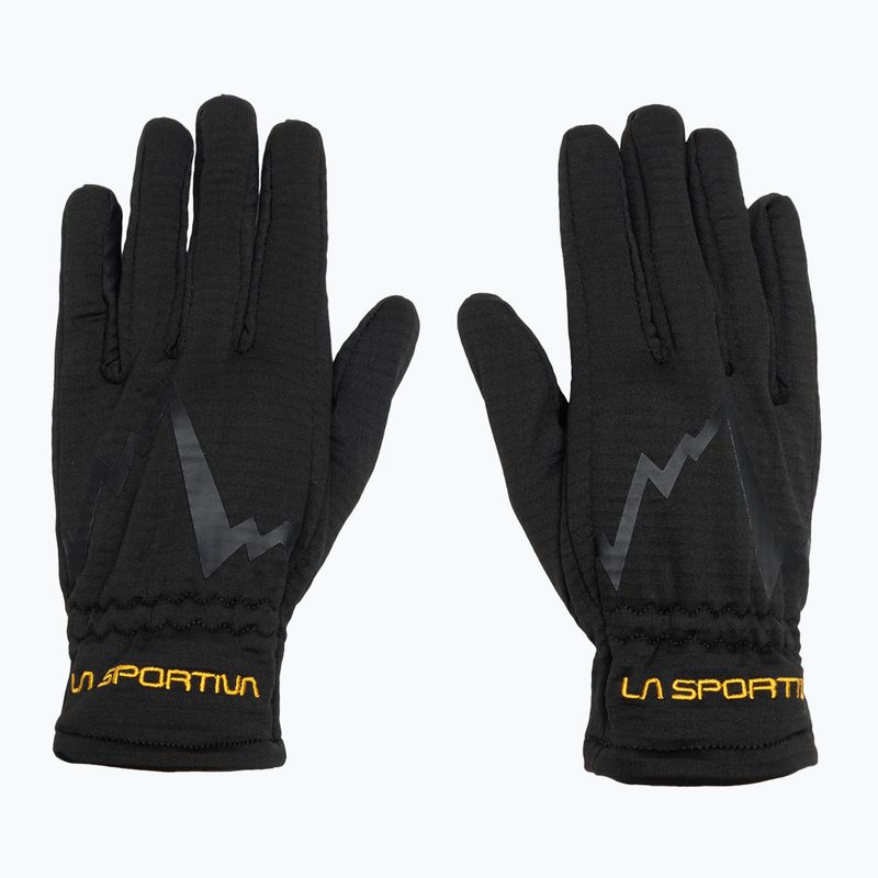 Trekingové rukavice La Sportiva Stretch black/yellow 2