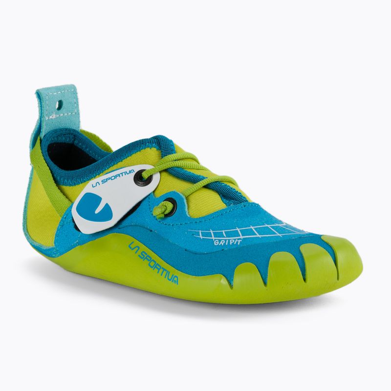 Dětské lezečky La Sportiva Gripit modro-žluté 15R600702