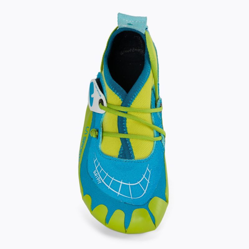 Dětské lezečky La Sportiva Gripit modro-žluté 15R600702 6