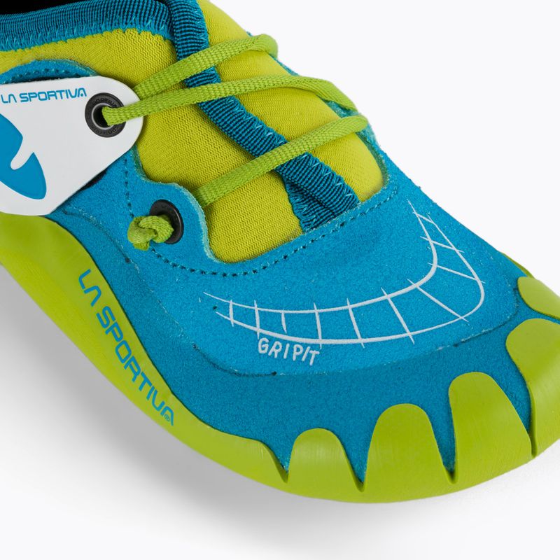 Dětské lezečky La Sportiva Gripit modro-žluté 15R600702 7