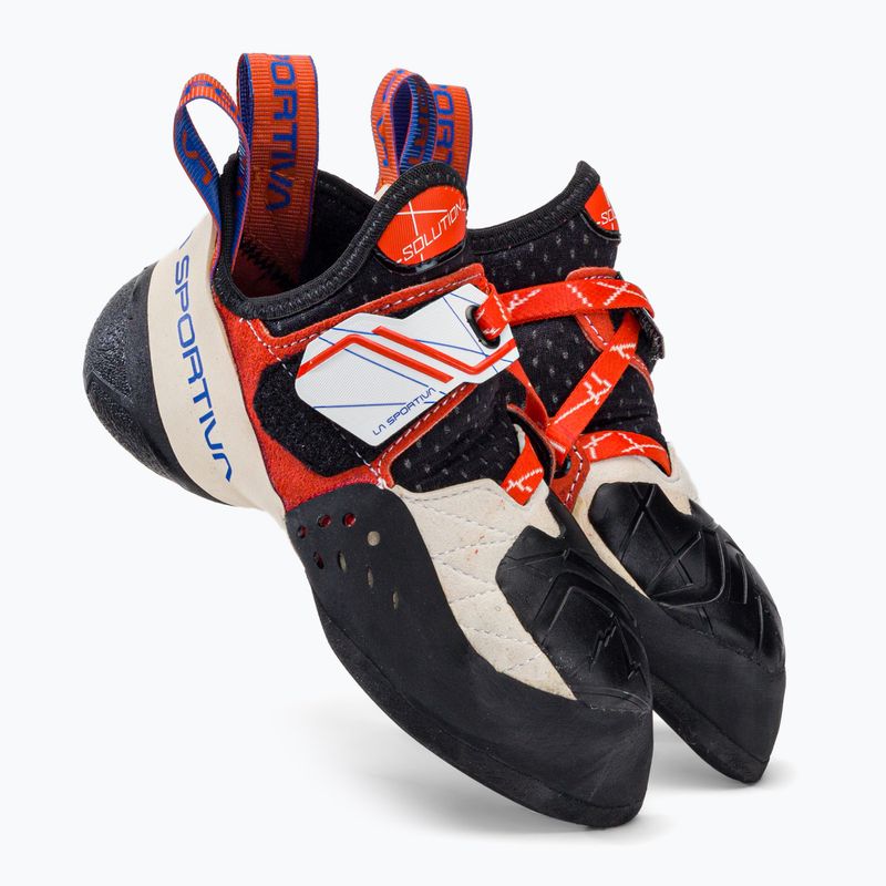 La Sportiva pánská lezecká obuv Solution white-orange 20H000203 4