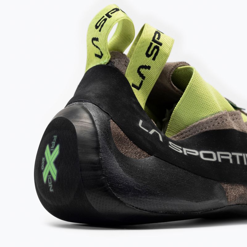 Lezecká obuv La Sportiva Cobra Eco hnědá a zelená 20O804705 8
