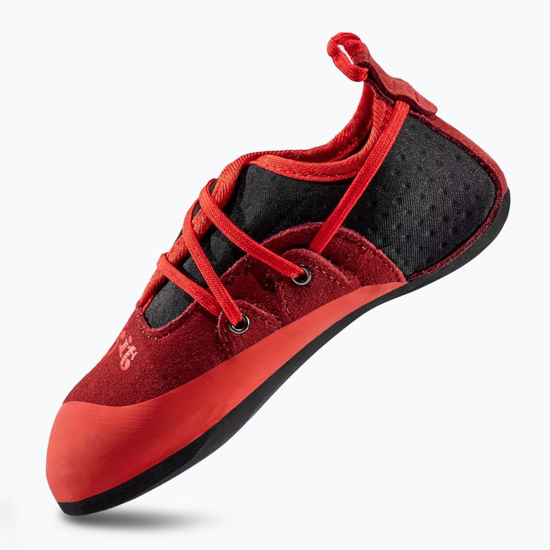 Dětské lezecké boty La Sportiva Stickit chili/ poppy 10