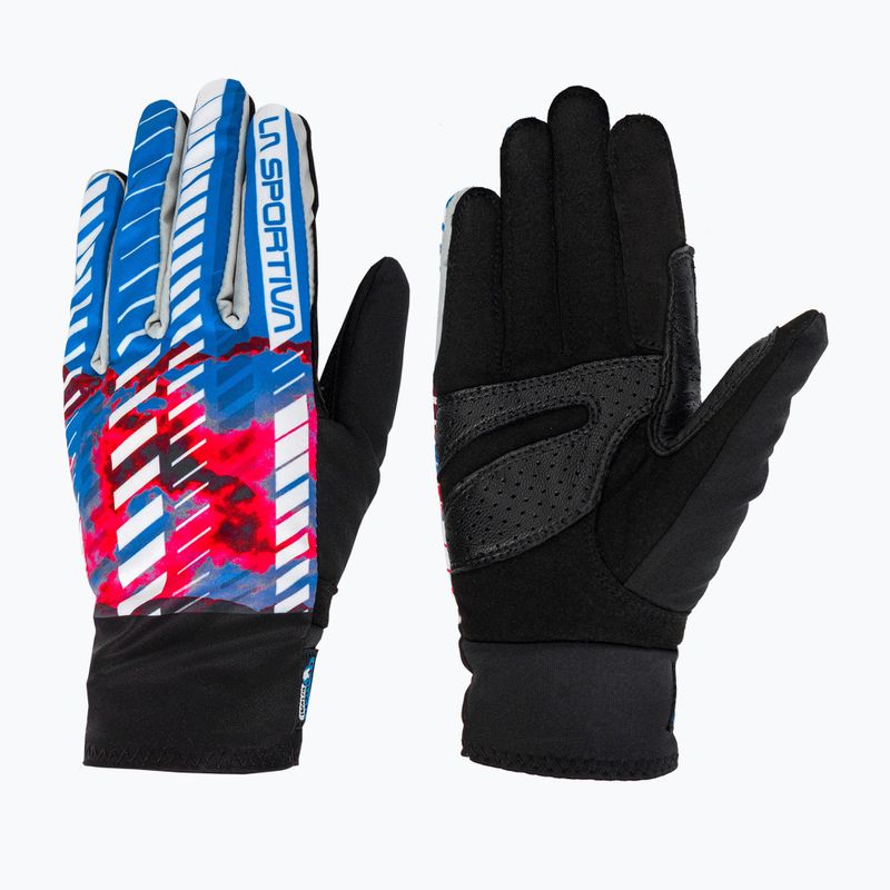 Dámské skialpové rukavice La Sportiva Skimo Race modré Y44602402_L
