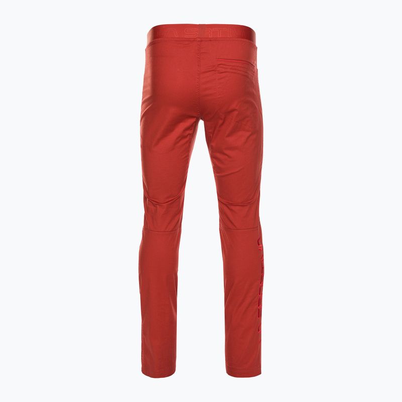 Pánské lezecké kalhoty La Sportiva Roots oranžové H95313314B 2