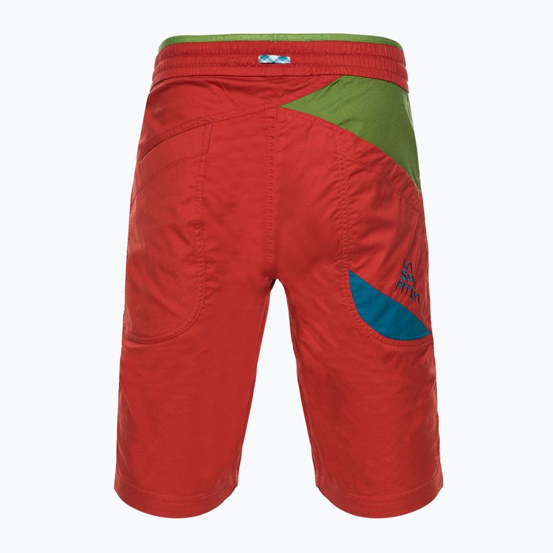 Pánské lezecké kraťasy La Sportiva Bleauser červené N62313718 2