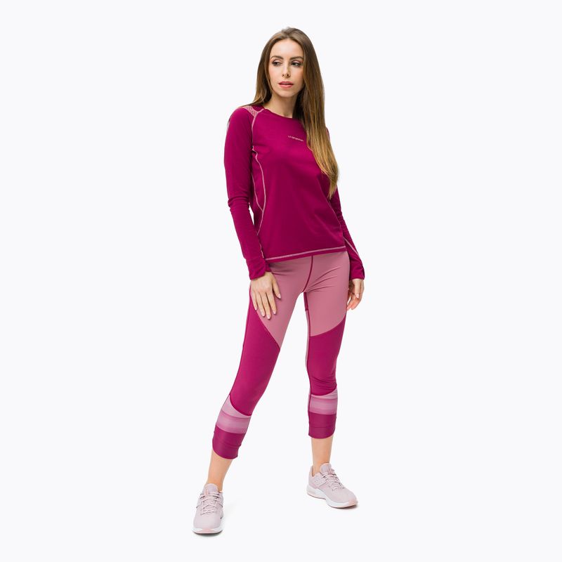 Dámské trekingové tričko La Sportiva Futura bordové O35502502 2