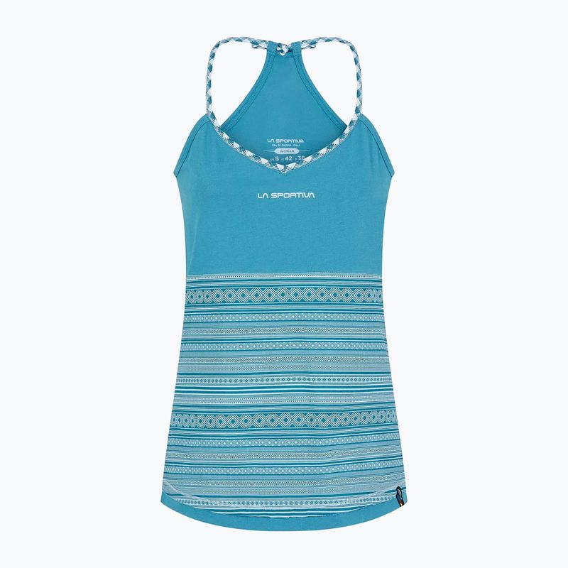 Dámské lezecké tričko La Sportiva Dance Tank modré O42624624