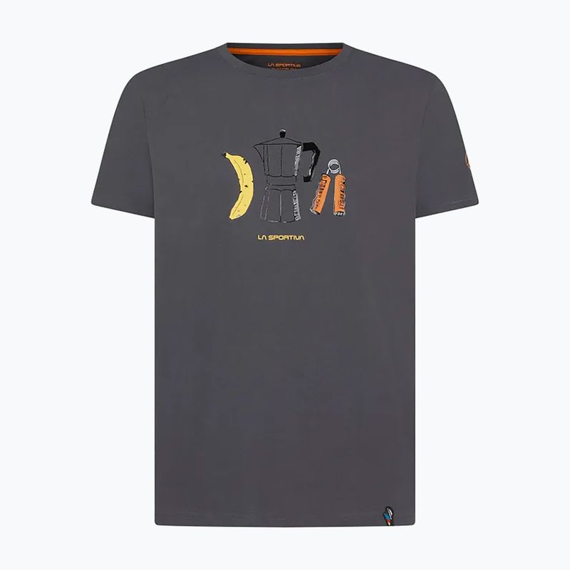 La Sportiva pánské horolezecké tričko Breakfast grey H32900205
