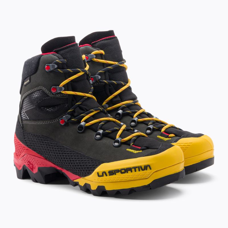 Pánské horolezecké boty La Sportiva Aequilibrium LT GTX černo-žluté 21Y999100 5