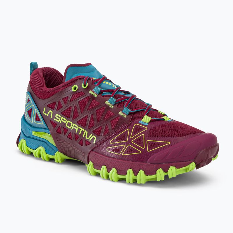 La Sportiva Bushido II dámská běžecká obuv burgundy-blue 36T502624