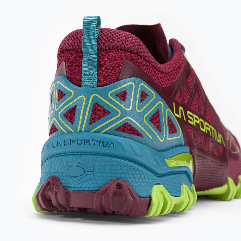 La Sportiva Bushido II dámská běžecká obuv burgundy-blue 36T502624 10