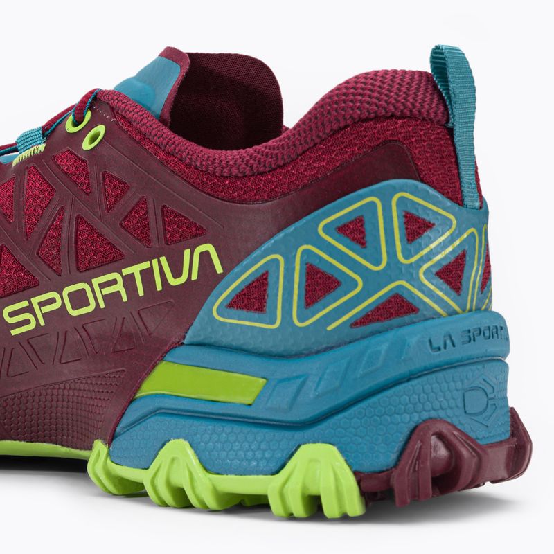 La Sportiva Bushido II dámská běžecká obuv burgundy-blue 36T502624 12