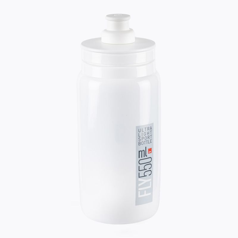 Cyklistická láhev na pití Elite FLY bílo-šedá EL01604309