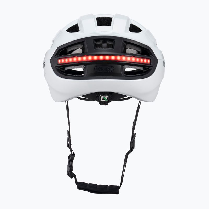 Cyklistická helma Rockbros 100036002 With Remote Control and Warning Light white 3