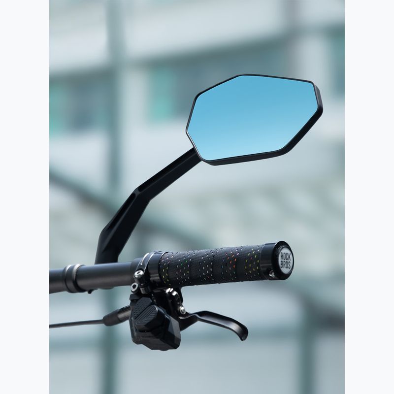 Zrcátko na kolo Rockbros 260004002 Anti-Glare Rearview Mirror-Right black 4
