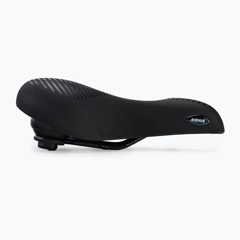 Gelové cyklistické sedlo s elastomery pánské Selle Royal Classic Moderate 60st. Avenue černá 8466HGCA38096 2