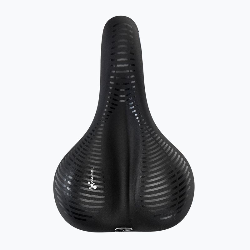 Gelové cyklistické sedlo s elastomery pánské Selle Royal Classic Moderate 60st. Avenue černá 8466HGCA38096 3
