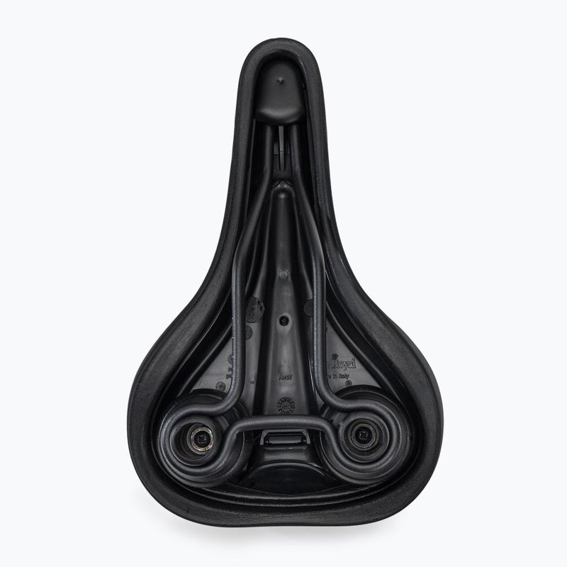 Gelové cyklistické sedlo s elastomery pánské Selle Royal Classic Moderate 60st. Avenue černá 8466HGCA38096 4