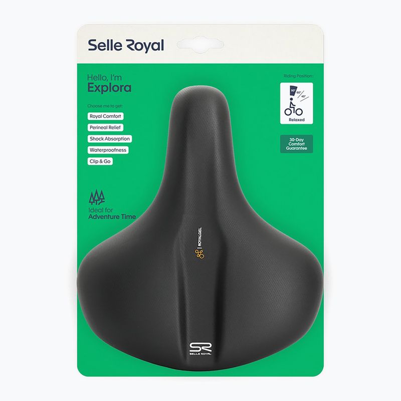 Sedlo na kolo  Selle Royal Explora Relaxed 90St. black 4