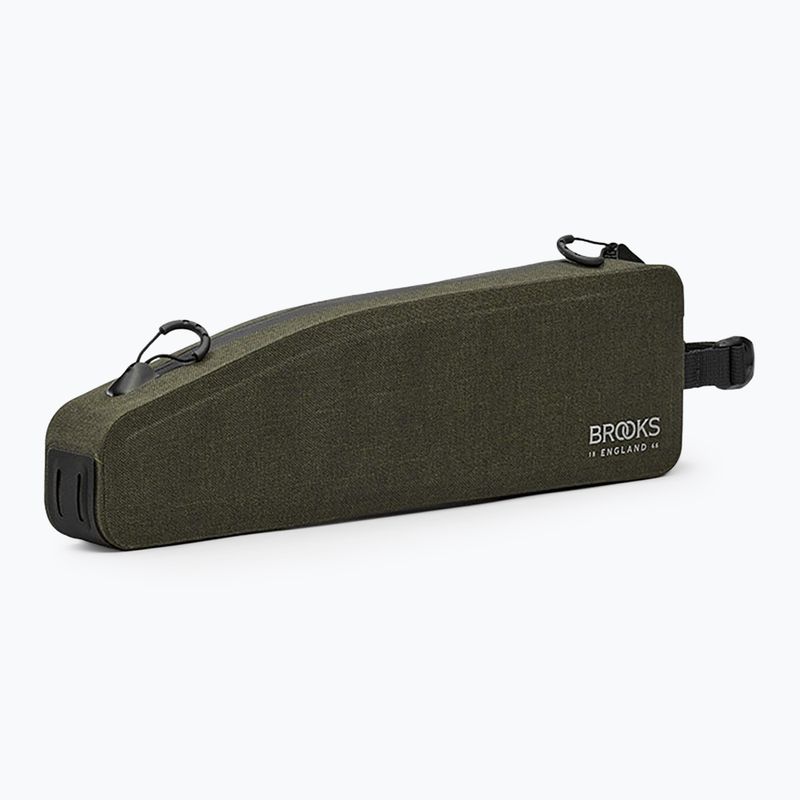 Brašna na rám kola Brooks England Scape Long Top 1,5 l mud green