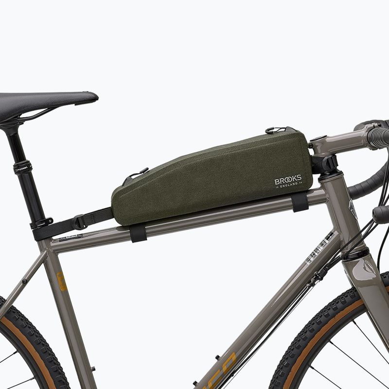 Brašna na rám kola Brooks England Scape Long Top 1,5 l mud green 4