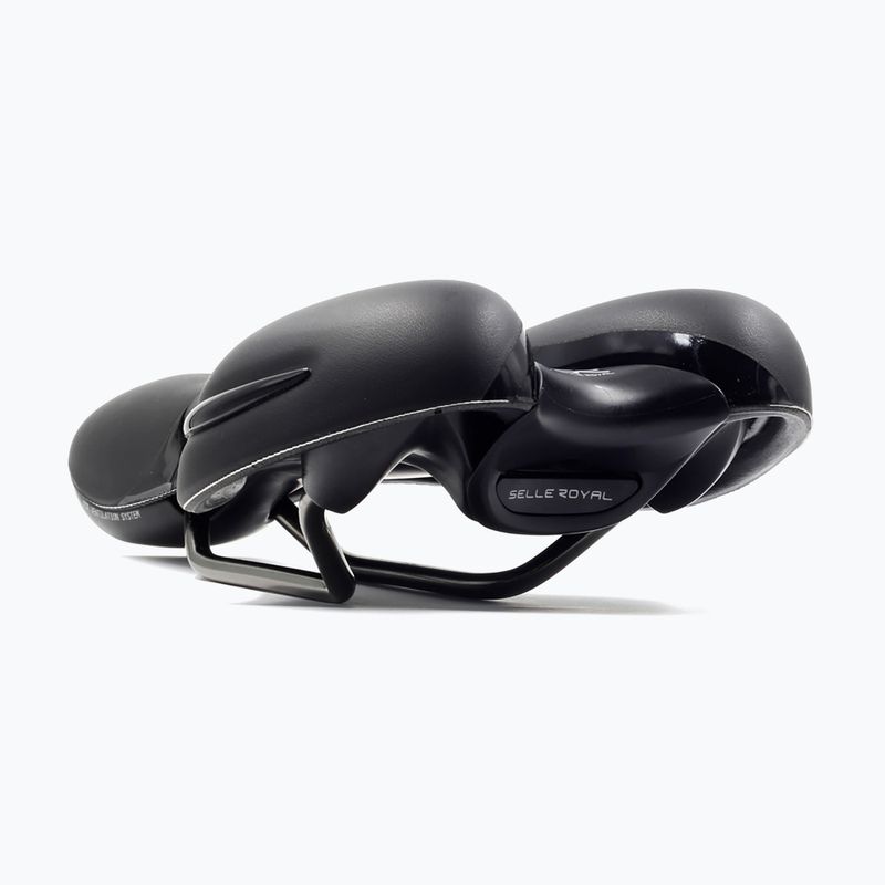 Pánské cyklistické sedlo Selle Royal Respiro Soft Athletic 45 černé SR-5130HRTB691L4 10