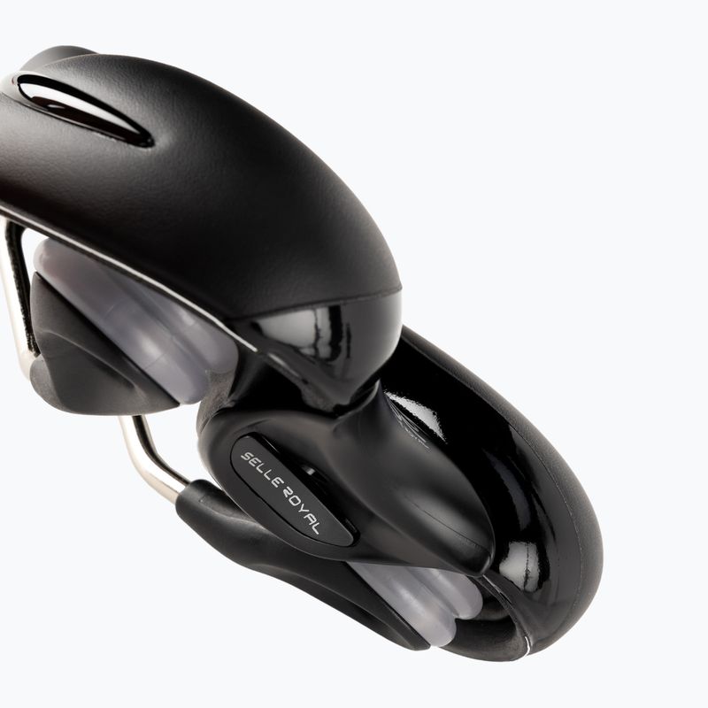 Pánské sedlo na kolo Selle Royal Respiro Soft Moderate 60st. černé SR-5131HETB091L4 6