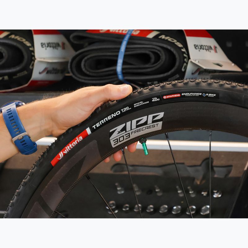 Cyklistická pneumatika Vittoria Terreno T30 G2.0 TLR Gravel Endurance 700x40c black/brown 6