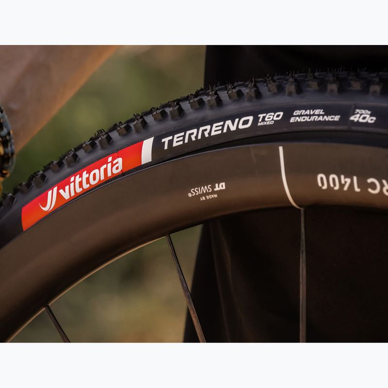Cyklistická pneumatika Vittoria Terreno T60 G2.0 TLR Gravel Endurance 700x40c black 5